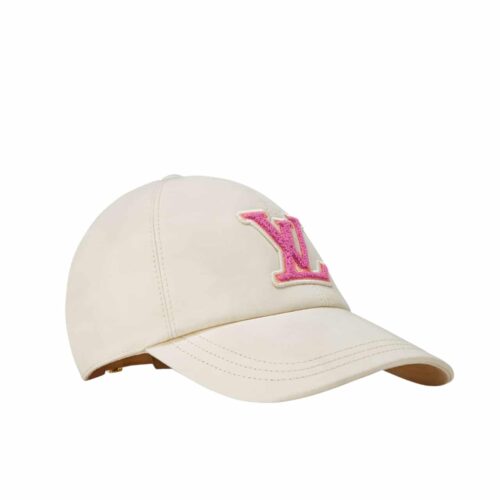 Louis Vuitton LV Signature Cotton Baseball Cap Beige M7289L