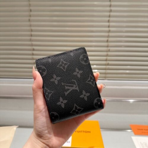 Alternative view of Louis Vuitton Multiple Monogram Eclipse Canvas Wallet Black 11cm M61695