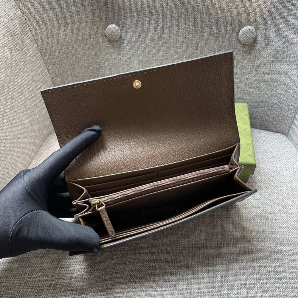 Gucci Ophidia GG Canvas Wallet Beige 19cm 523153 UKMDG 2570 - Image 4