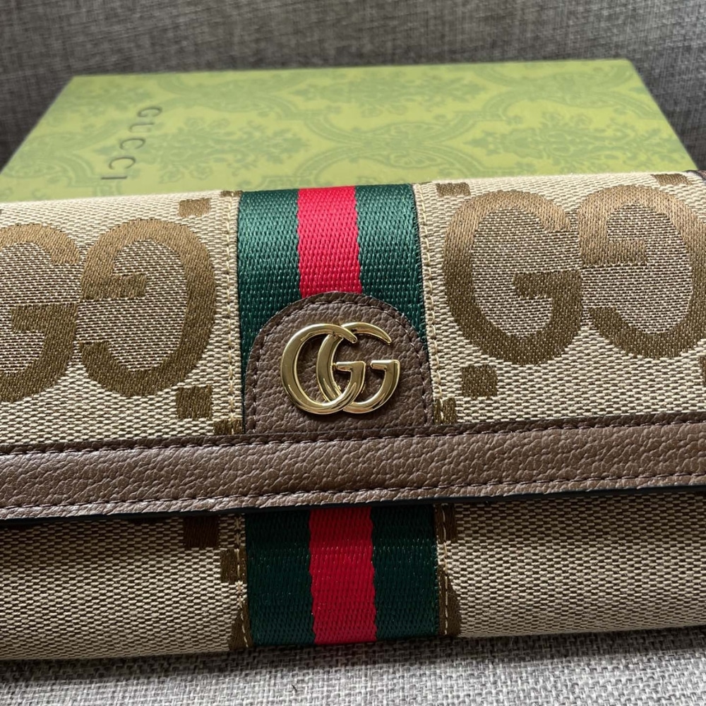 Gucci Ophidia GG Canvas Wallet Beige 19cm 523153 UKMDG 2570 - Image 5