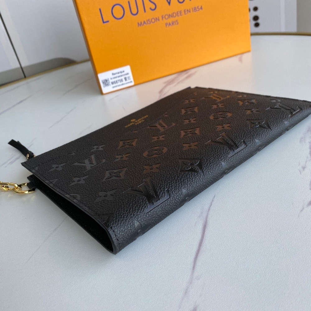 Louis Vuitton Daily Monogram Empreinte Pouch Black 29cm M62937 - Image 4