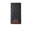 Louis Vuitton Vertical Monogram Eclipse Canvas Wallet Black 20cm