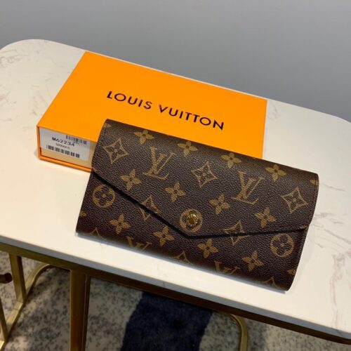 Alternative view of Louis Vuitton Sarah Monogram Canvas Wallet Fuchsia Pink 19cm M62234