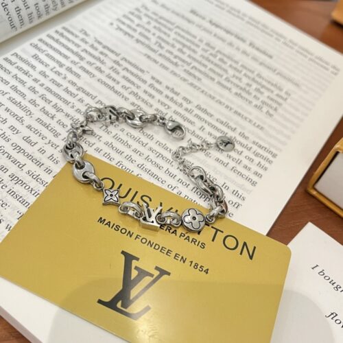 Alternative view of Louis Vuitton LV Sailor Medium Sterling Silver Bracelet Silver M03187