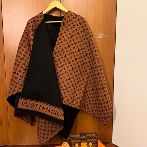 Alternative view of Louis Vuitton Monogram Infinity Reversible Cape Brown M92824