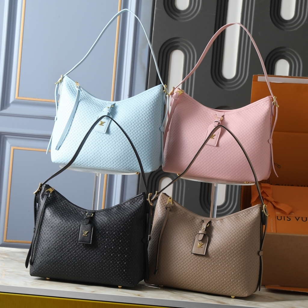 Louis Vuitton Carryall PM Minigram Canvas Shoulder Bag Light Bliss 29cm M28518 - Image 9