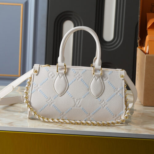 Alternative view of Louis Vuitton Onthego East West Monogram Empreint Couturee Handbag Ivory 25cm M29487