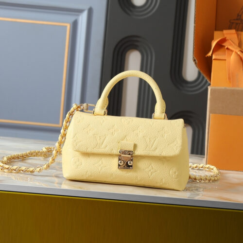 Alternative view of Louis Vuitton Nano Madeleine Monogram Empreinte Shoulder Bag Banane 21cm M29378
