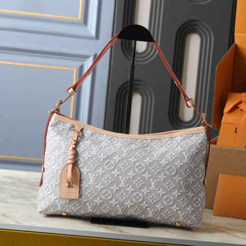 Alternative view of Louis Vuitton Carryall East West Monogram Emblème Shoulder Bag Gray 36cm M2A136
