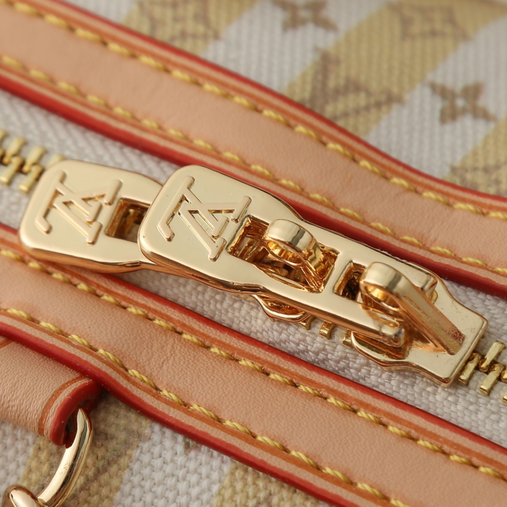 Louis Vuitton Speedy Bandoulière 25 Monogram Canvas Handbag LV Stamp Nude Rose 25cm - Image 7