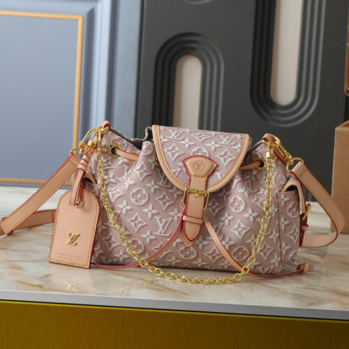 Alternative view of Louis Vuitton Odyssee PM Monogram Emblème Shoulder Bag Rose Ruban 27cm M29974