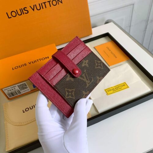 Alternative view of Louis Vuitton Multi Monogram Canvas Card Holder Dark Pink 11cm M66532