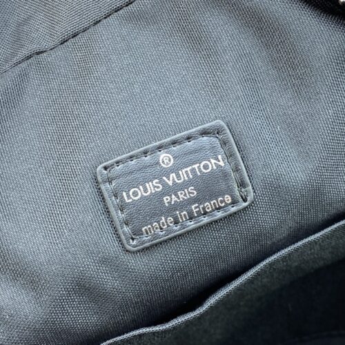 Alternative view of Louis Vuitton Dean Monogram Macassar Canvas Backpack Black 42Cm M45335
