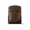 Louis Vuitton Dean Monogram Macassar Canvas Backpack Black 42Cm M45335