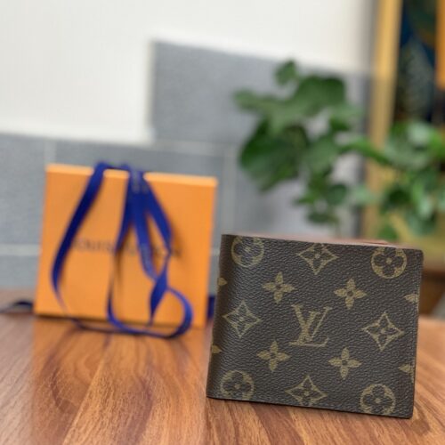 Alternative view of Louis Vuitton Amerigo Monogram Canvas Wallet Brown 11cm N60053