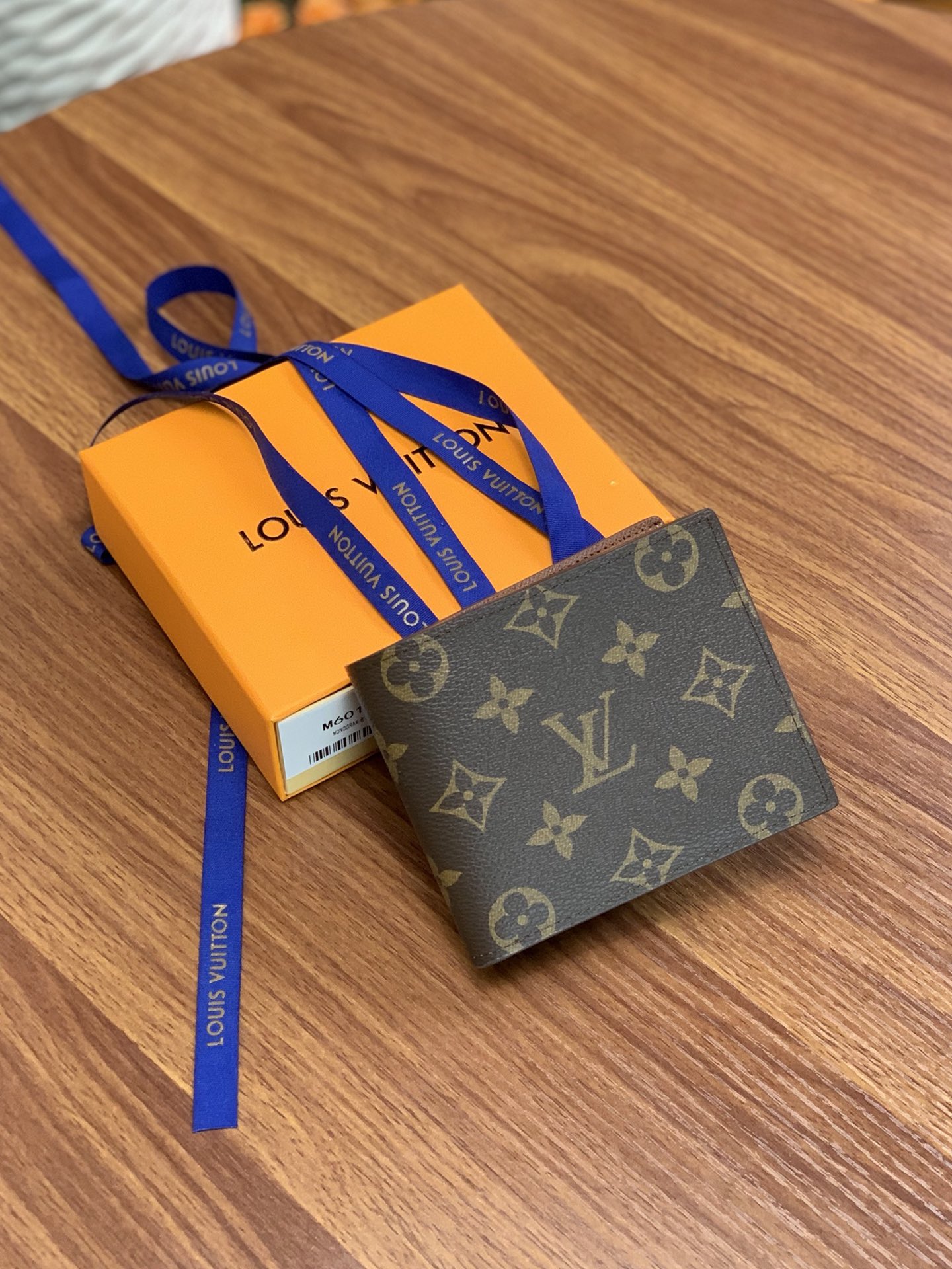 Louis Vuitton Amerigo Monogram Canvas Wallet Brown 11cm N60053 - Image 3