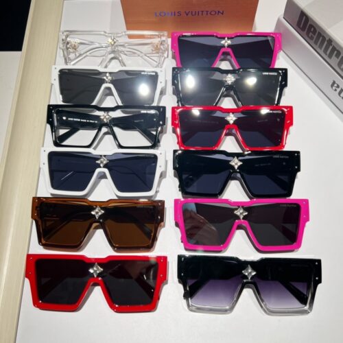 Alternative view of Louis Vuitton Cyclone Acetate Sunglasses Black Z1578E