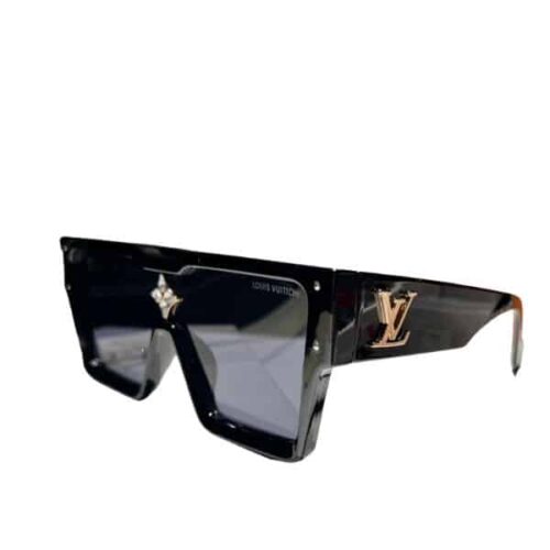 Louis Vuitton Cyclone Acetate Sunglasses Black Z1578E
