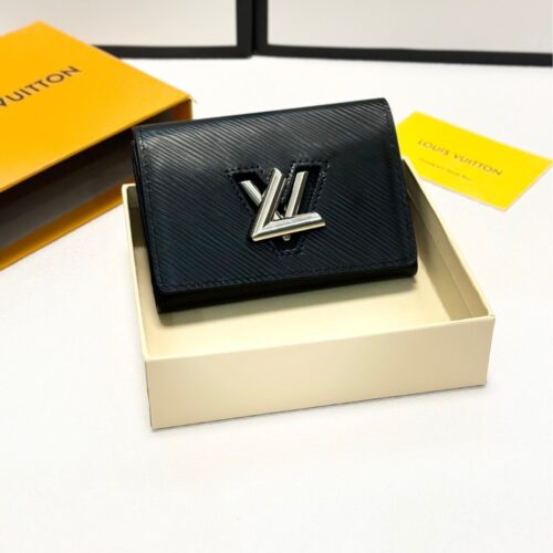 Alternative view of Louis Vuitton Twist Compact Epi Leather Wallet Black 12cm M64414