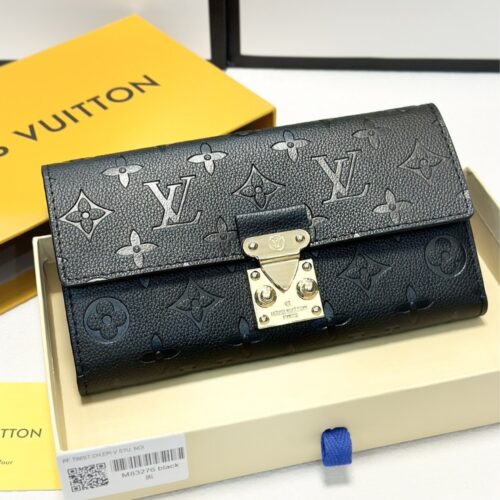 Alternative view of Louis Vuitton Sarah Metis Monogram Empreinte Wallet Black 19cm M82638