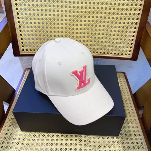 Alternative view of Louis Vuitton LV Signature Cotton Baseball Cap Beige M7289L