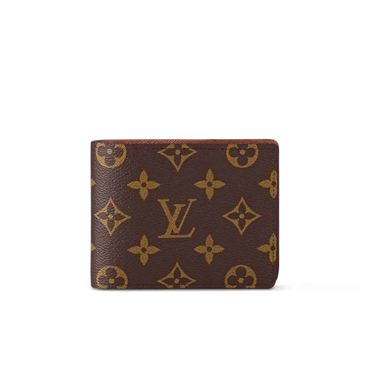 Louis Vuitton Amerigo Monogram Canvas Wallet Brown 11cm N60053
