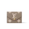 Louis Vuitton Victorine Monogram Empreinte Wallet Beige 12cm M81861