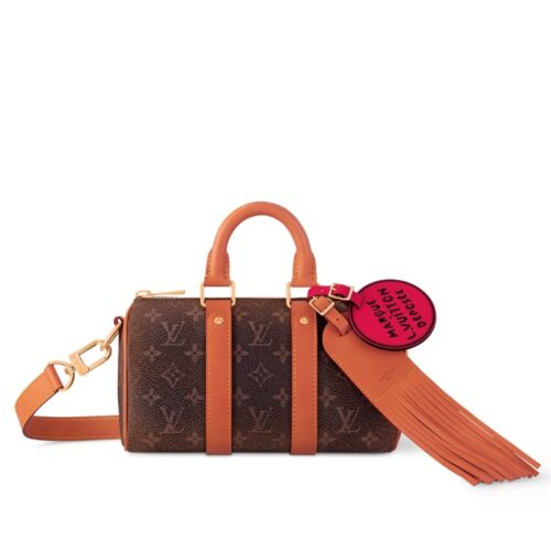 Louis Vuitton Keepall Bandoulière 25 Monogram Dust Shoulder Bag Brown 25Cm M11542
