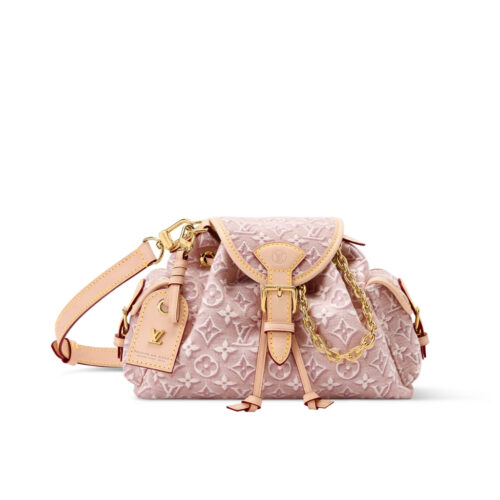 Louis Vuitton Odyssee PM Monogram Emblème Shoulder Bag Rose Ruban 27cm M29974
