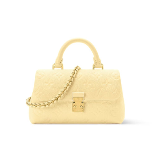 Louis Vuitton Nano Madeleine Monogram Empreinte Shoulder Bag Banane 21cm M29378