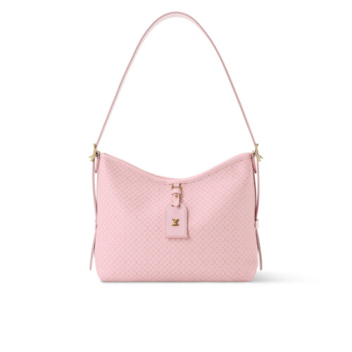 Louis Vuitton Carryall PM Minigram Canvas Shoulder Bag Light Bliss 29cm M28518