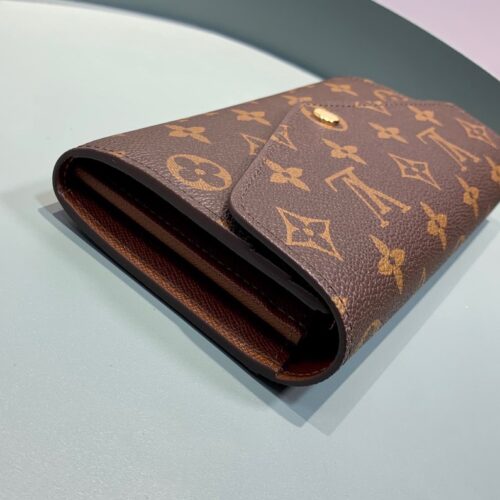Alternative view of Louis Vuitton Sarah Monogram Canvas Wallet Brown 19cm M60531