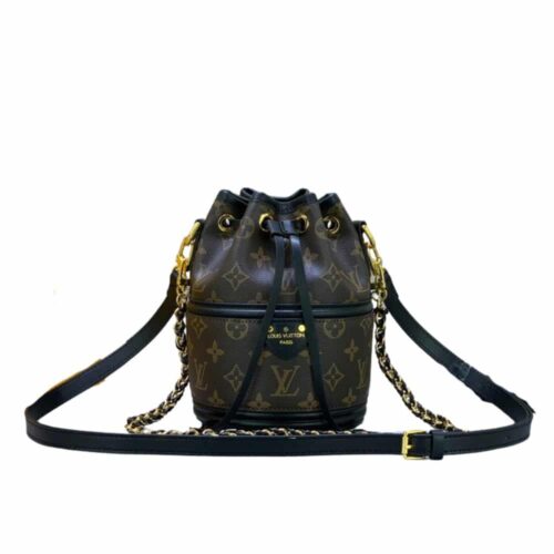 Louis Vuitton Monogram Bucket Bag Brown 20Cm