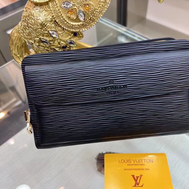 Louis Vuitton Sarah Epi Leather Wallet Black 28cm - Image 7